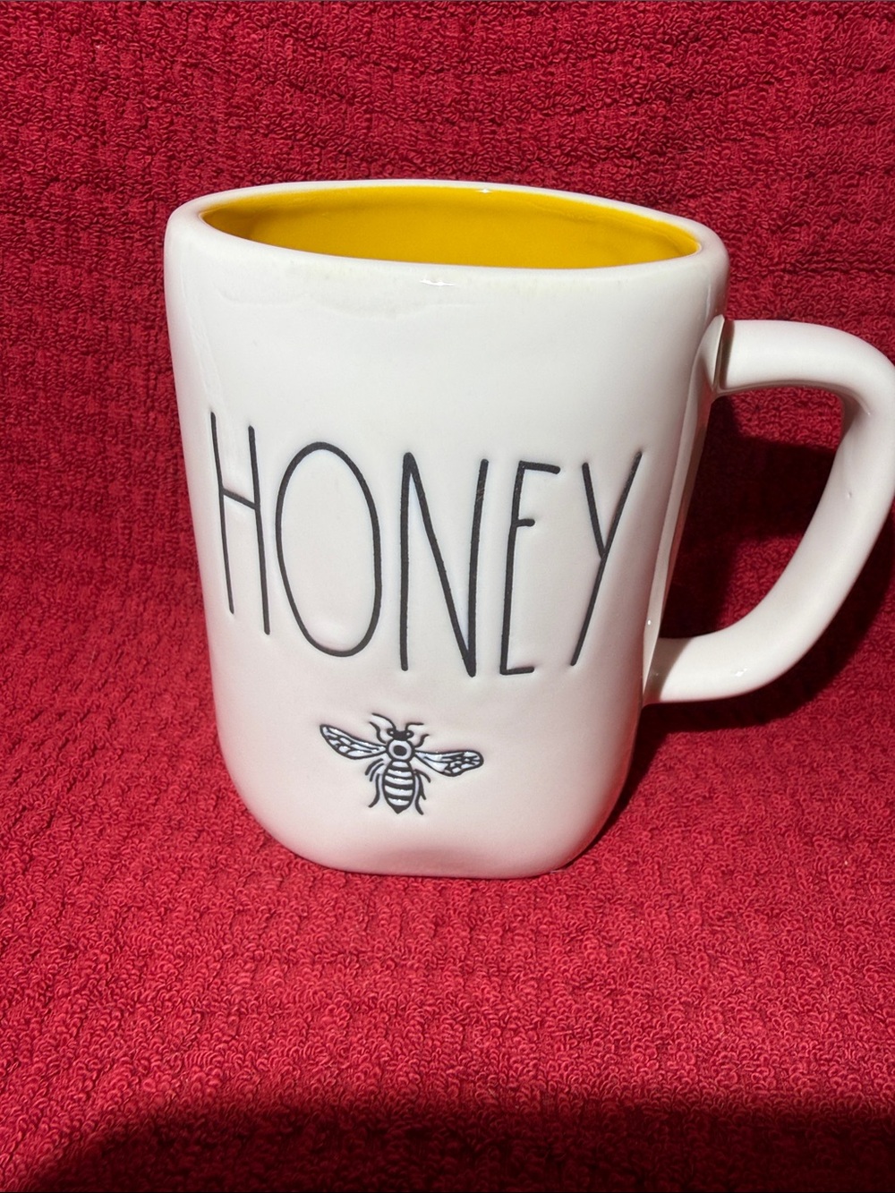 Rae Dunn HONEY Mug with bee